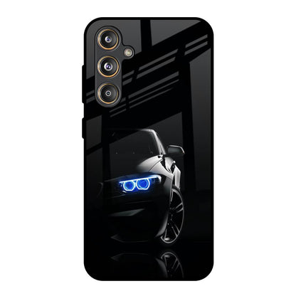 Car In Dark Samsung Galaxy M55s Glass Back Cover Online
