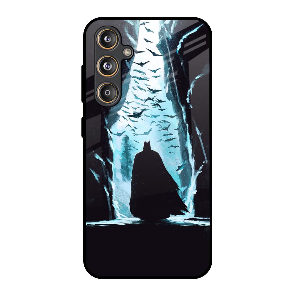 Dark Man In Cave Samsung Galaxy M55s Glass Back Cover Online