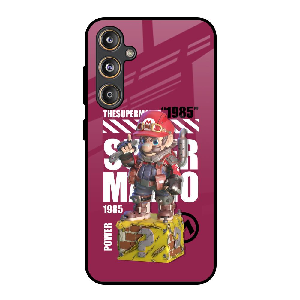 Gangster Hero Samsung Galaxy M55s Glass Back Cover Online