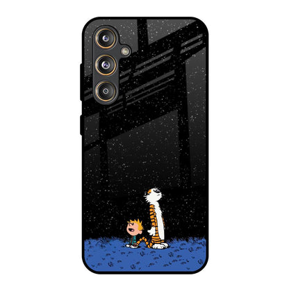 Night Sky Star Samsung Galaxy M55s Glass Back Cover Online