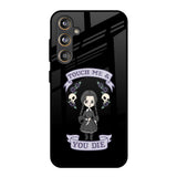 Touch Me & You Die Samsung Galaxy M55s Glass Back Cover Online
