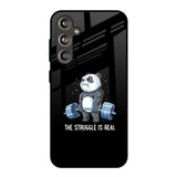 Real Struggle Samsung Galaxy M55s Glass Back Cover Online