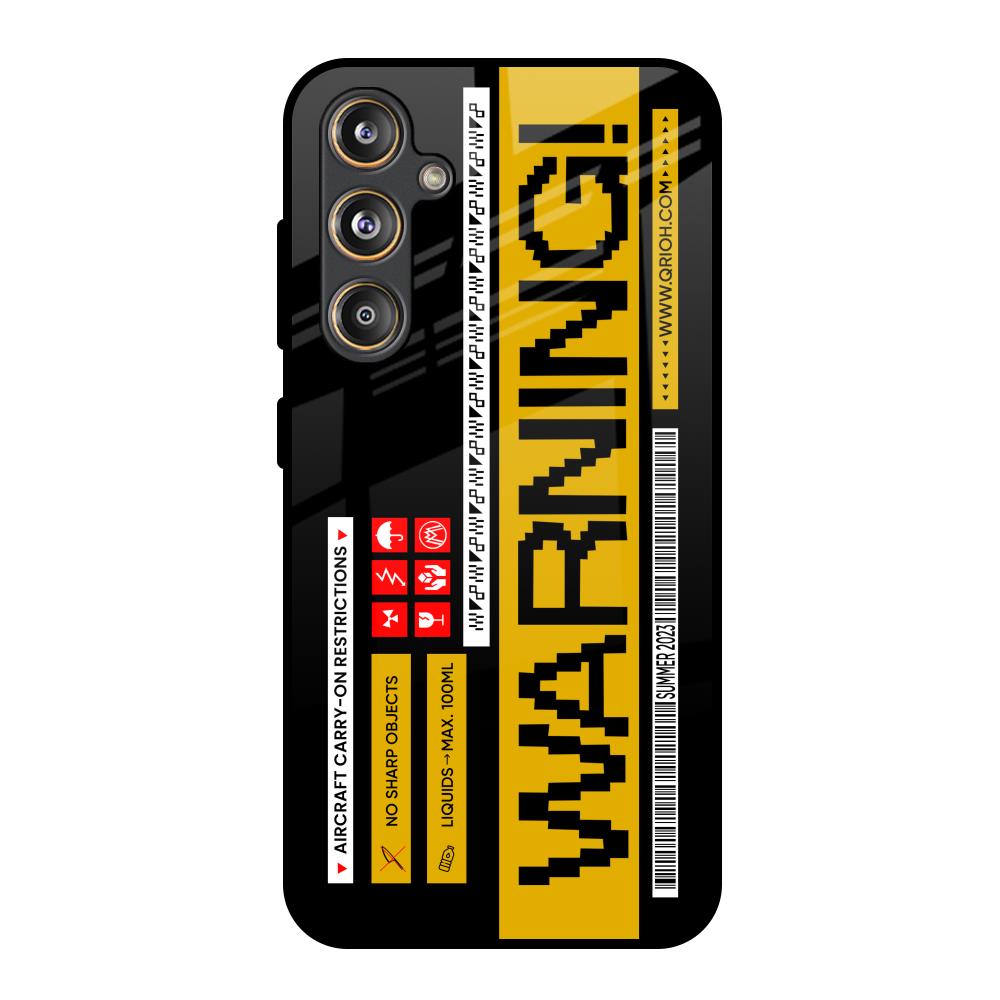 Aircraft Warning Samsung Galaxy M55s Glass Back Cover Online