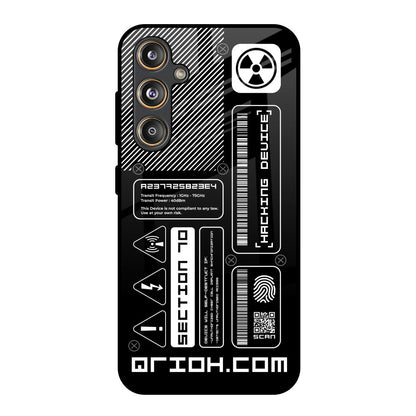 Futuristic Art Samsung Galaxy M55s Glass Back Cover Online