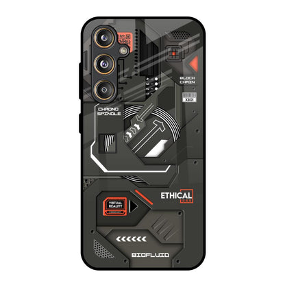 Tech Aesthetics Samsung Galaxy M55s Glass Back Cover Online