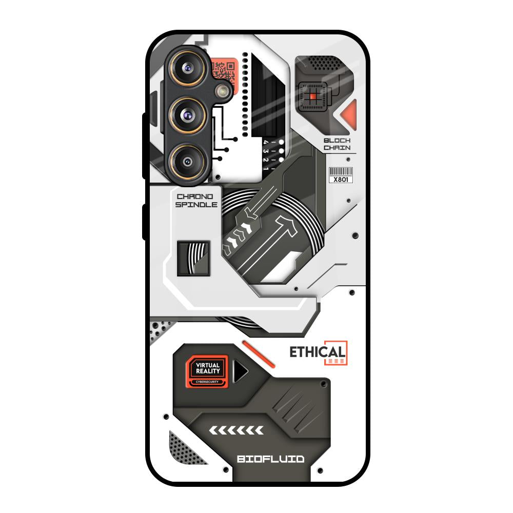 Explore Circuit Samsung Galaxy M55s Glass Back Cover Online