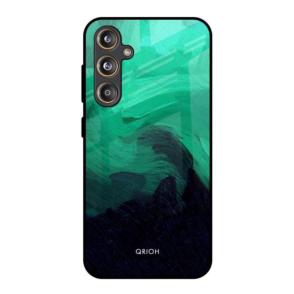 Scarlet Amber Samsung Galaxy M55s Glass Back Cover Online