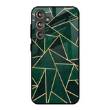 Abstract Green Samsung Galaxy M55s Glass Back Cover Online