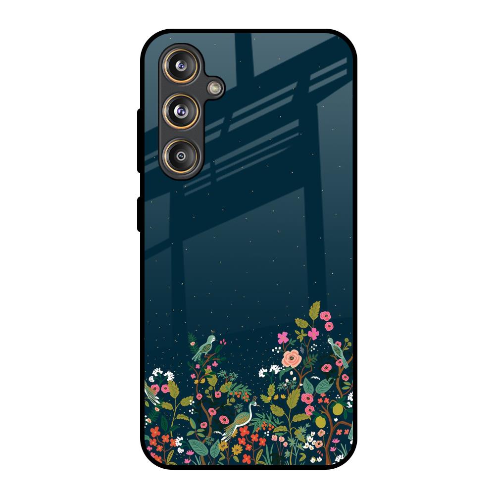 Small Garden Samsung Galaxy M55s Glass Back Cover Online