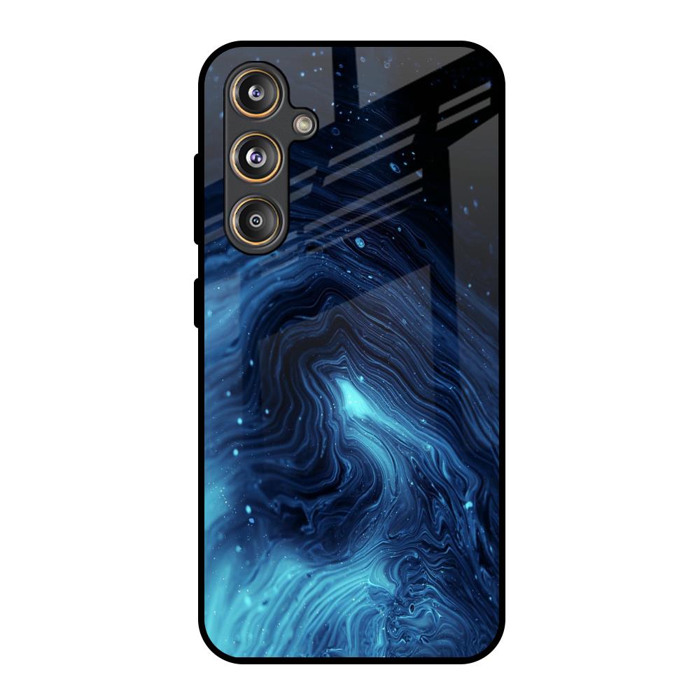 Dazzling Ocean Gradient Samsung Galaxy M55s Glass Back Cover Online