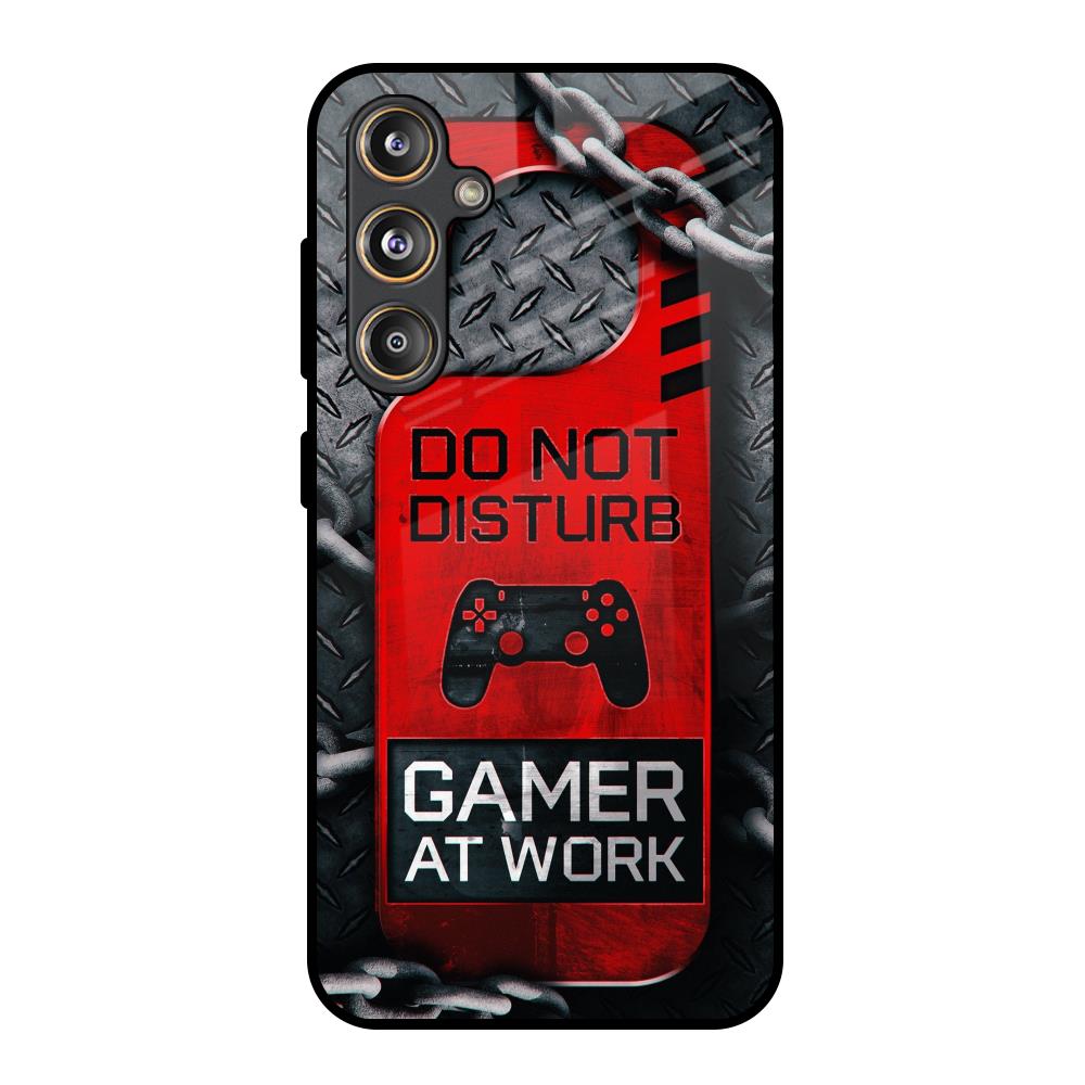 Do No Disturb Samsung Galaxy M55s Glass Back Cover Online