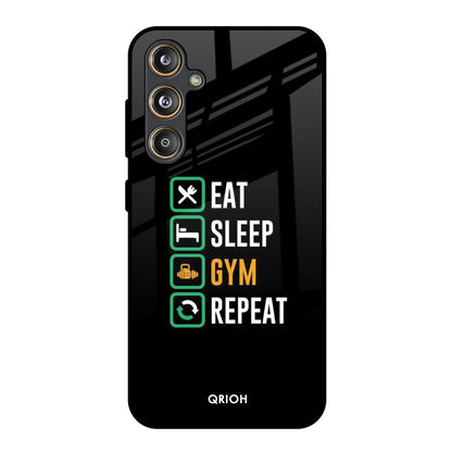 Daily Routine Samsung Galaxy M55s Glass Back Cover Online
