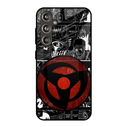 Sharingan Samsung Galaxy M55s Glass Back Cover Online