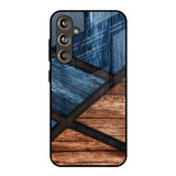 Wooden Tiles Samsung Galaxy M55s Glass Back Cover Online