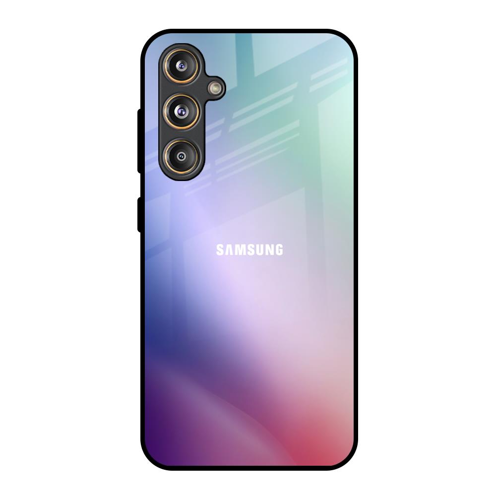 Abstract Holographic Samsung Galaxy M55s Glass Back Cover Online