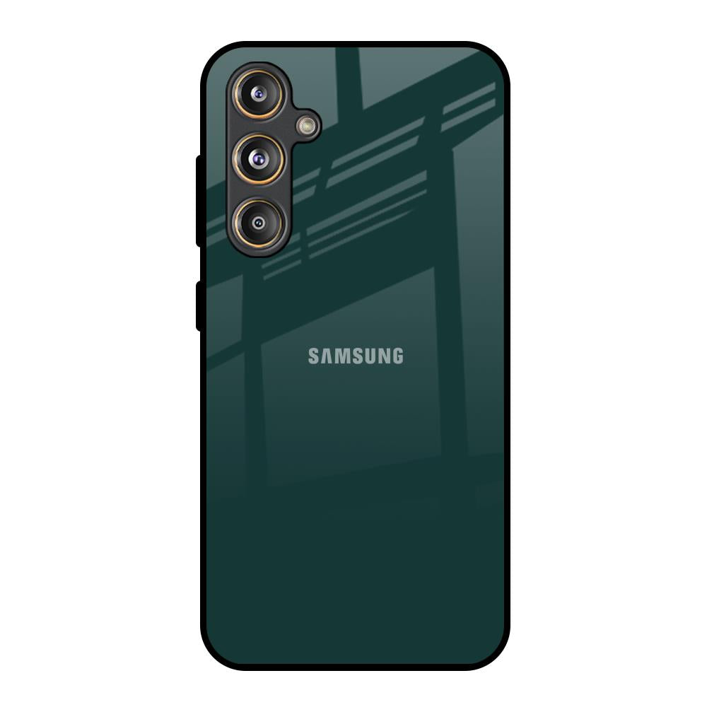 Olive Samsung Galaxy M55s Glass Back Cover Online