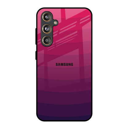 Wavy Pink Pattern Samsung Galaxy M55s Glass Back Cover Online