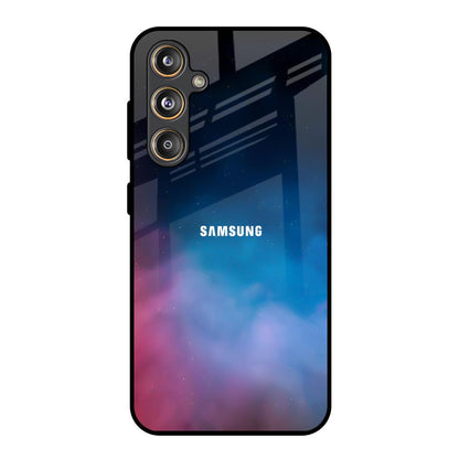 Cloudy Galaxy Samsung Galaxy M55s Glass Back Cover Online