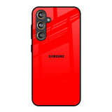 Blood Red Samsung Galaxy M55s Glass Back Cover Online
