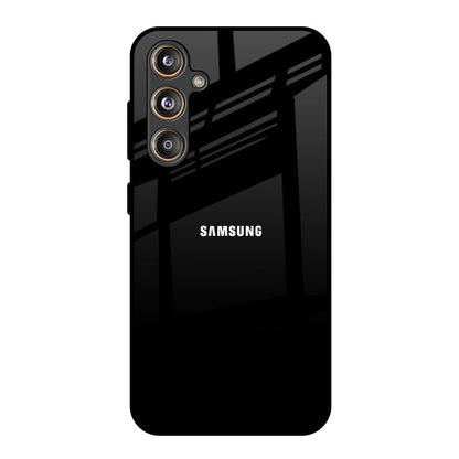 Jet Black Samsung Galaxy M55s Glass Back Cover Online