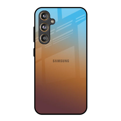 Rich Brown Samsung Galaxy M55s Glass Back Cover Online