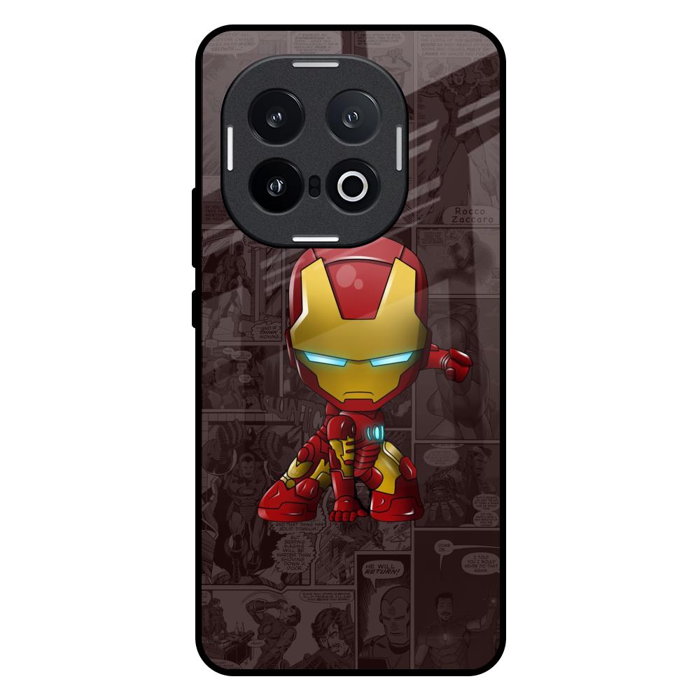 Angry Baby Super Hero IQOO 13 5G Glass Back Cover Online