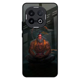 Lord Hanuman Animated IQOO 13 5G Glass Back Cover Online