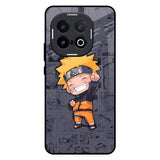 Orange Chubby IQOO 13 5G Glass Back Cover Online