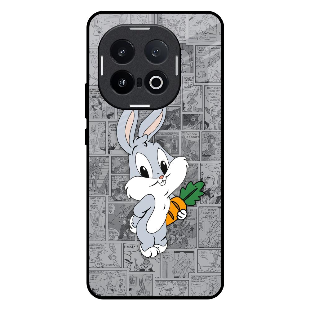 Cute Baby Bunny IQOO 13 5G Glass Back Cover Online