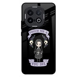 Touch Me & You Die IQOO 13 5G Glass Back Cover Online