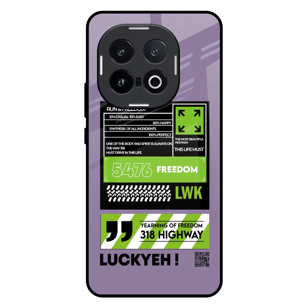 Run & Freedom IQOO 13 5G Glass Back Cover Online
