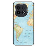 Travel Map IQOO 13 5G Glass Back Cover Online