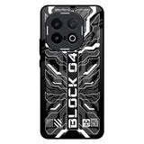 Monochrome Magic IQOO 13 5G Glass Back Cover Online