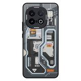 Retro Futuristic IQOO 13 5G Glass Back Cover Online