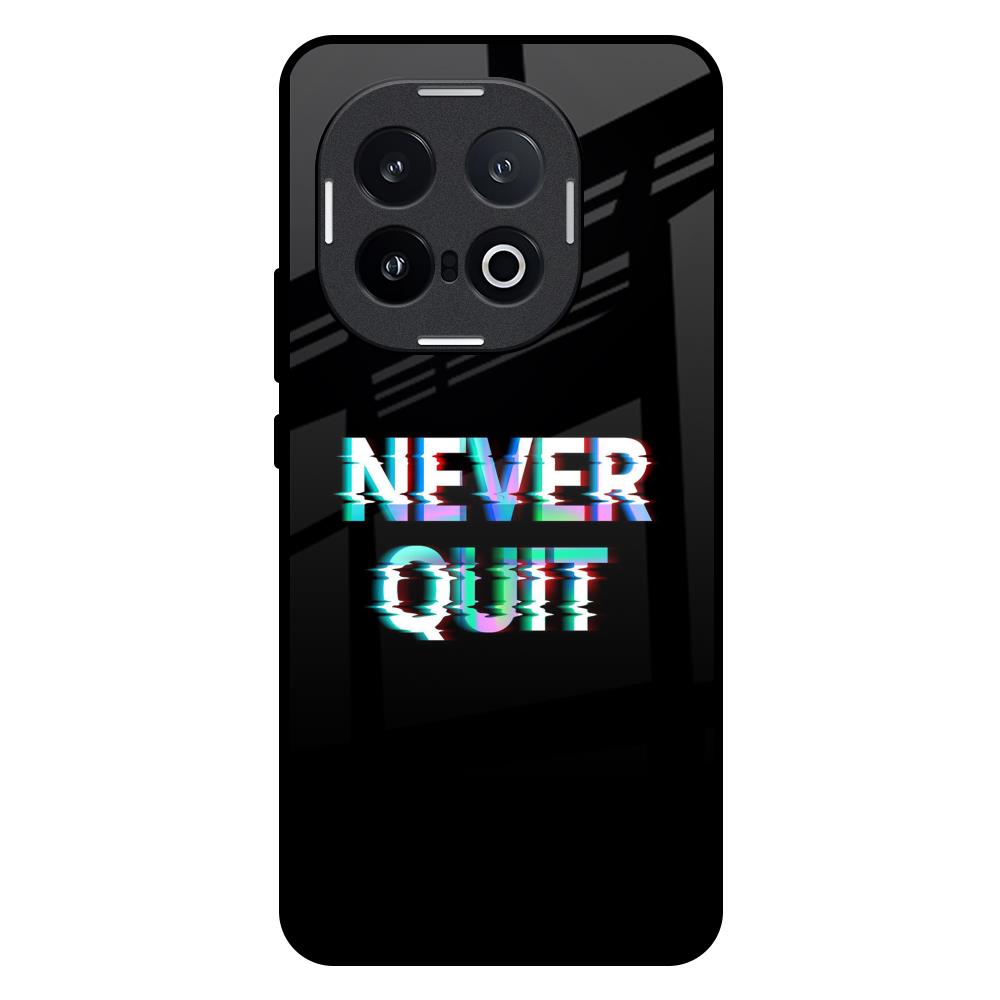 Never Quit IQOO 13 5G Glass Back Cover Online