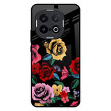 Floral Decorative IQOO 13 5G Glass Back Cover Online