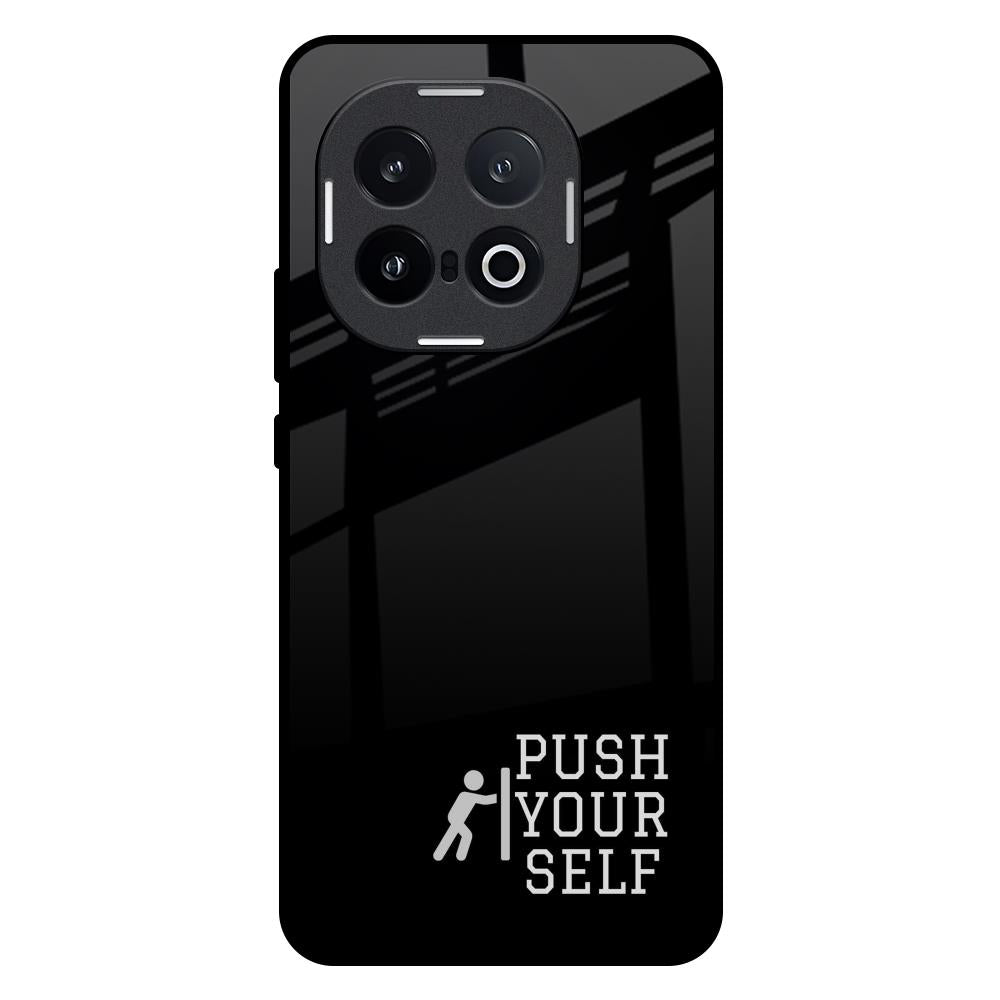 Push Your Self IQOO 13 5G Glass Back Cover Online