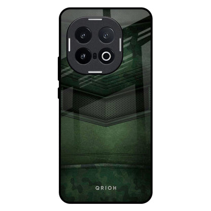 Green Leather IQOO 13 5G Glass Back Cover Online