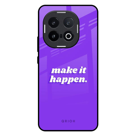 Make it Happen IQOO 13 5G Glass Back Cover Online