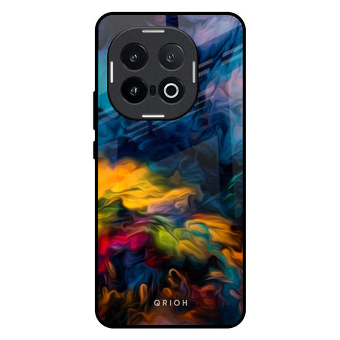 Multicolor Oil Painting IQOO 13 5G Glass Back Cover Online