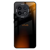 Orange Black Fusion IQOO 13 5G Glass Back Cover Online