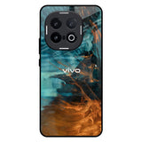 Golden Splash IQOO 13 5G Glass Back Cover Online
