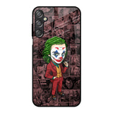 Joker Cartoon Samsung Galaxy F15 5G Glass Back Cover Online