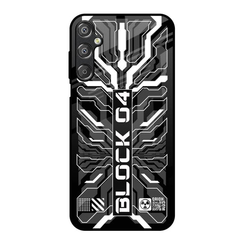 Monochrome Magic Samsung Galaxy F15 5G Glass Back Cover Online