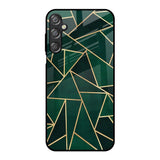 Abstract Green Samsung Galaxy F15 5G Glass Back Cover Online