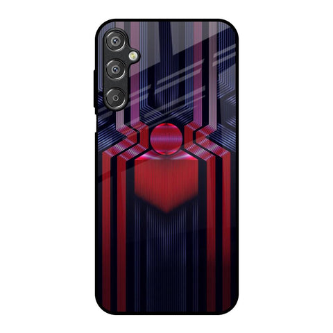 Super Art Logo Samsung Galaxy F15 5G Glass Back Cover Online