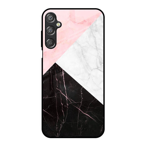 Marble Collage Art Samsung Galaxy F15 5G Glass Back Cover Online