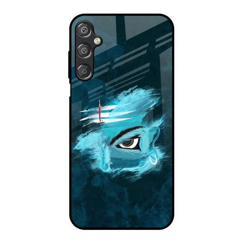 Power Of Trinetra Samsung Galaxy F15 5G Glass Back Cover Online