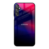 Blue Ombre Samsung Galaxy F15 5G Glass Back Cover Online