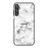 Satin White Marble Samsung Galaxy F15 5G Glass Back Cover Online